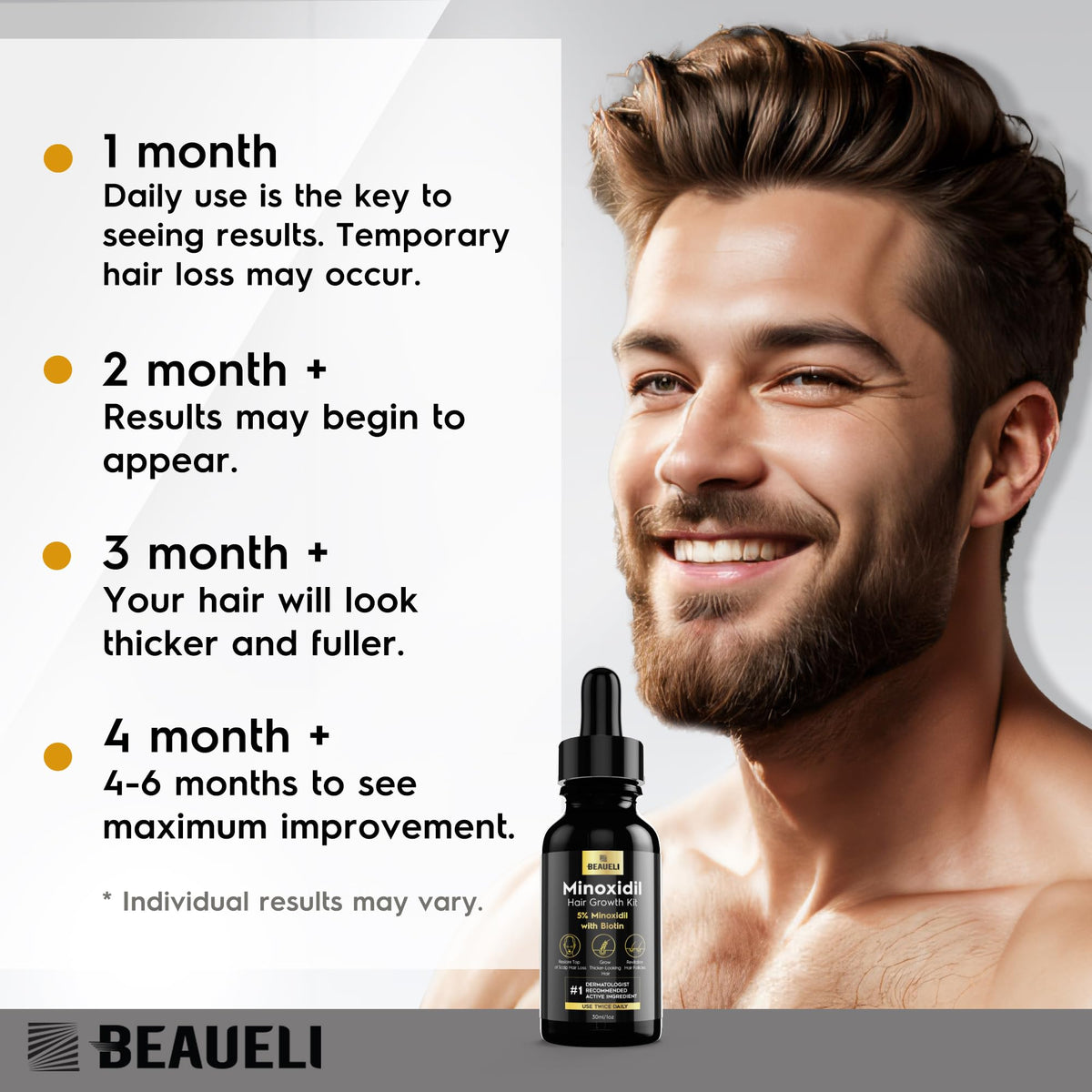 beaueli lifestyle scene on bathroom counter encouraging daily routine