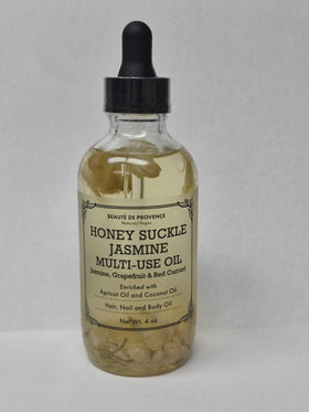 BEAUTE DE PROVENCE label close-up highlighting ingredients and clean formula
