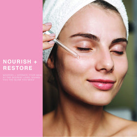 BEAUTE DE PROVENCE close-up oil drop texture demonstrating lightweight feel