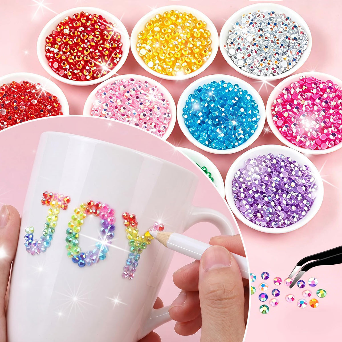 Beauterra sorted 48-color compartments for fast color selection