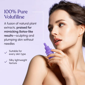 Beautiste BOOST dropper dispensing a precise drop for targeted volume support