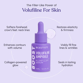 Beautiste BOOST texture close-up displaying smooth oil-like serum for quick hydration