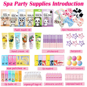 Beauty Bar individual bundle laid out to highlight six-person grouping convenience