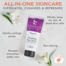 Beauty by Earth before and after skin texture improvement visible and refined