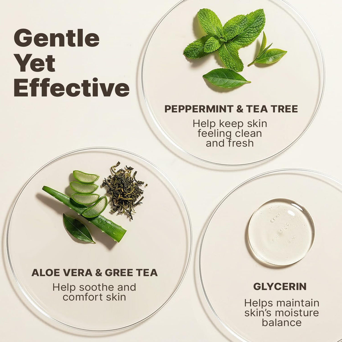 Beauty by Earth bottle label readable claims and ingredient focus