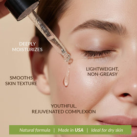 Beauty by Earth bottle label detail highlighting USA-made clean ingredients and trust