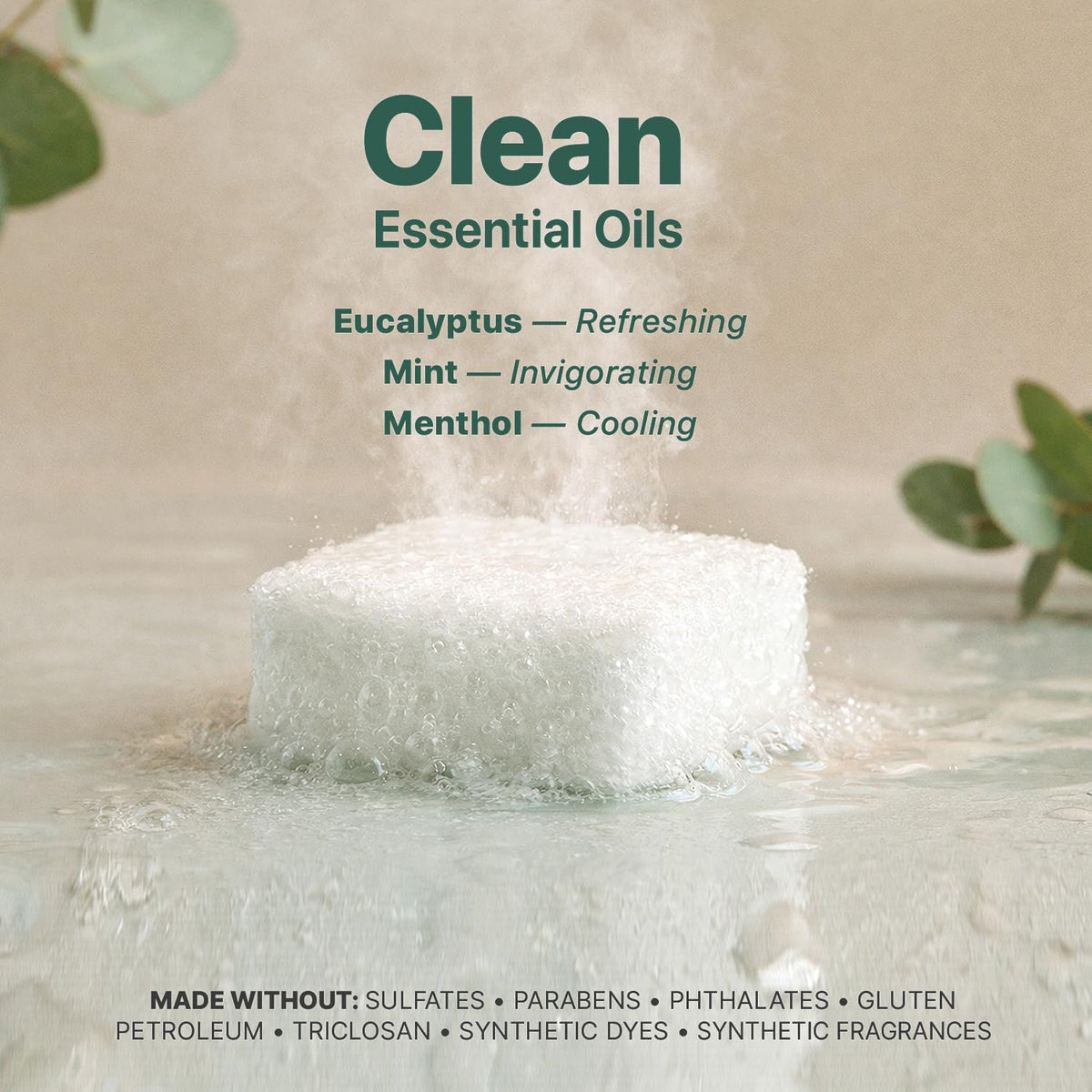 Beauty by Earth label closeup showing ingredient transparency and trust