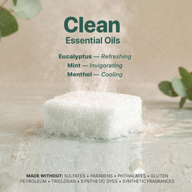 Beauty by Earth label closeup showing ingredient transparency and trust