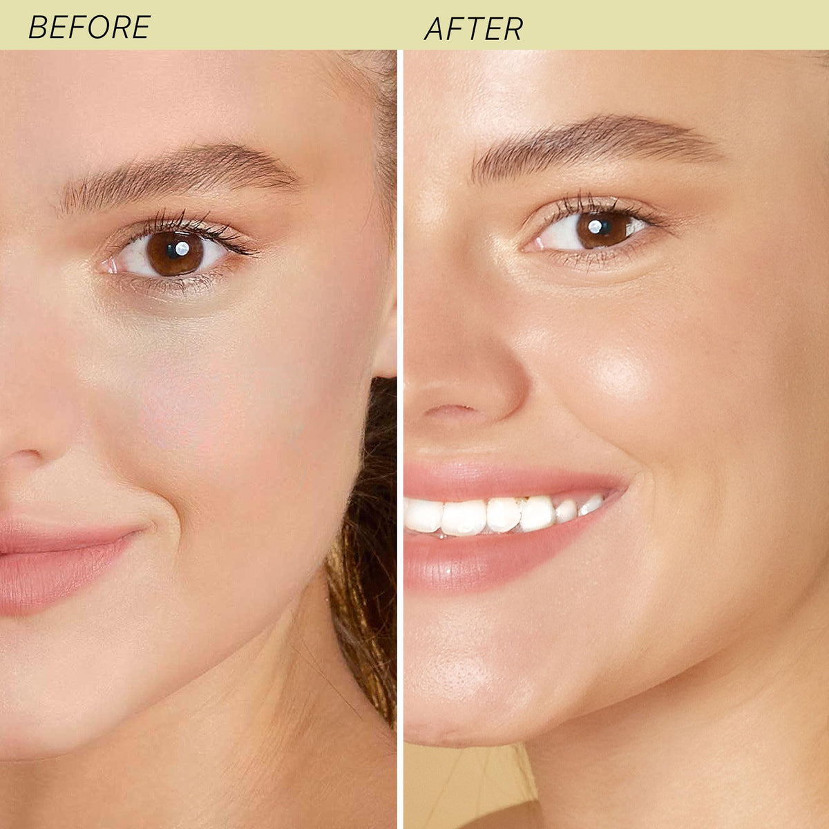 Beauty by Earth cream texture close-up illustrating smooth, lightweight hydration benefit