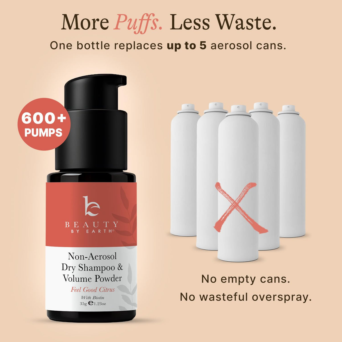 Beauty by Earth powder in a handbag lifestyle scene for on-the-go refreshes