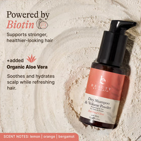 Beauty by Earth label close-up showing natural ingredients and ingredient clarity