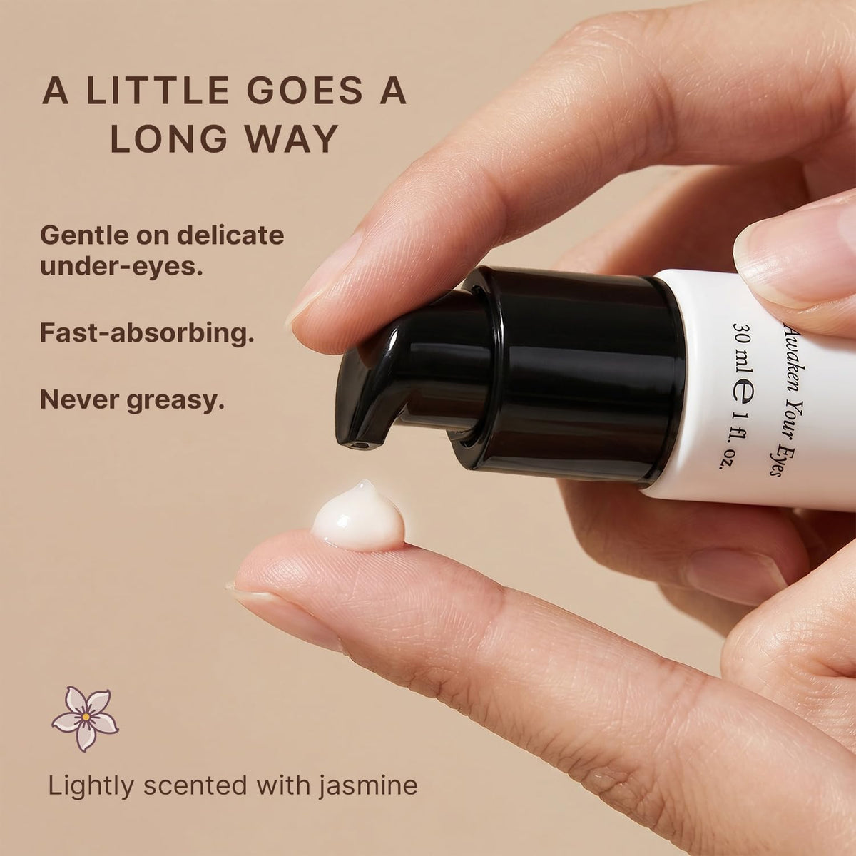 Beauty by Earth jar next to coin to show size and travel-friendly benefit