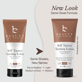 Beauty by Earth face application demo showing gentle, buildable coverage benefit