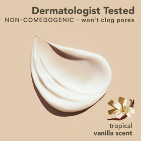 Beauty by Earth label detail showing ingredients, highlights USA-made organic formula