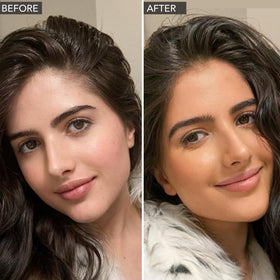 Beauty by Earth in bathroom routine, conveys daily skincare compatibility and hydration