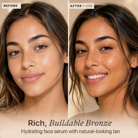 Beauty by Earth pump and label close-up highlighting ingredient transparency