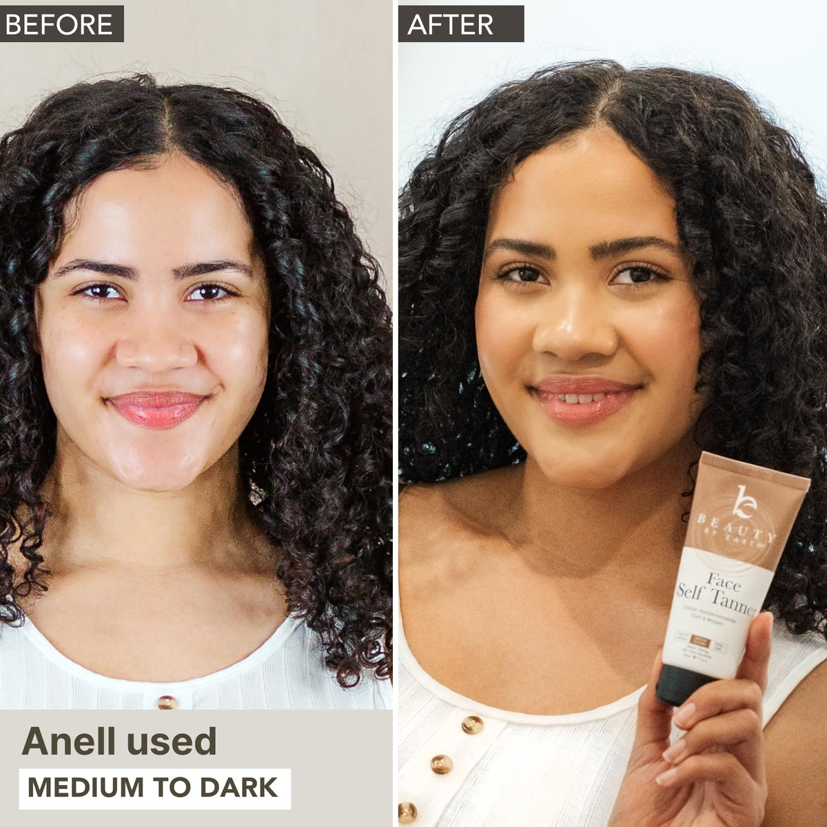 Beauty by Earth pump dispensing lotion texture for easy, controlled application benefit precision