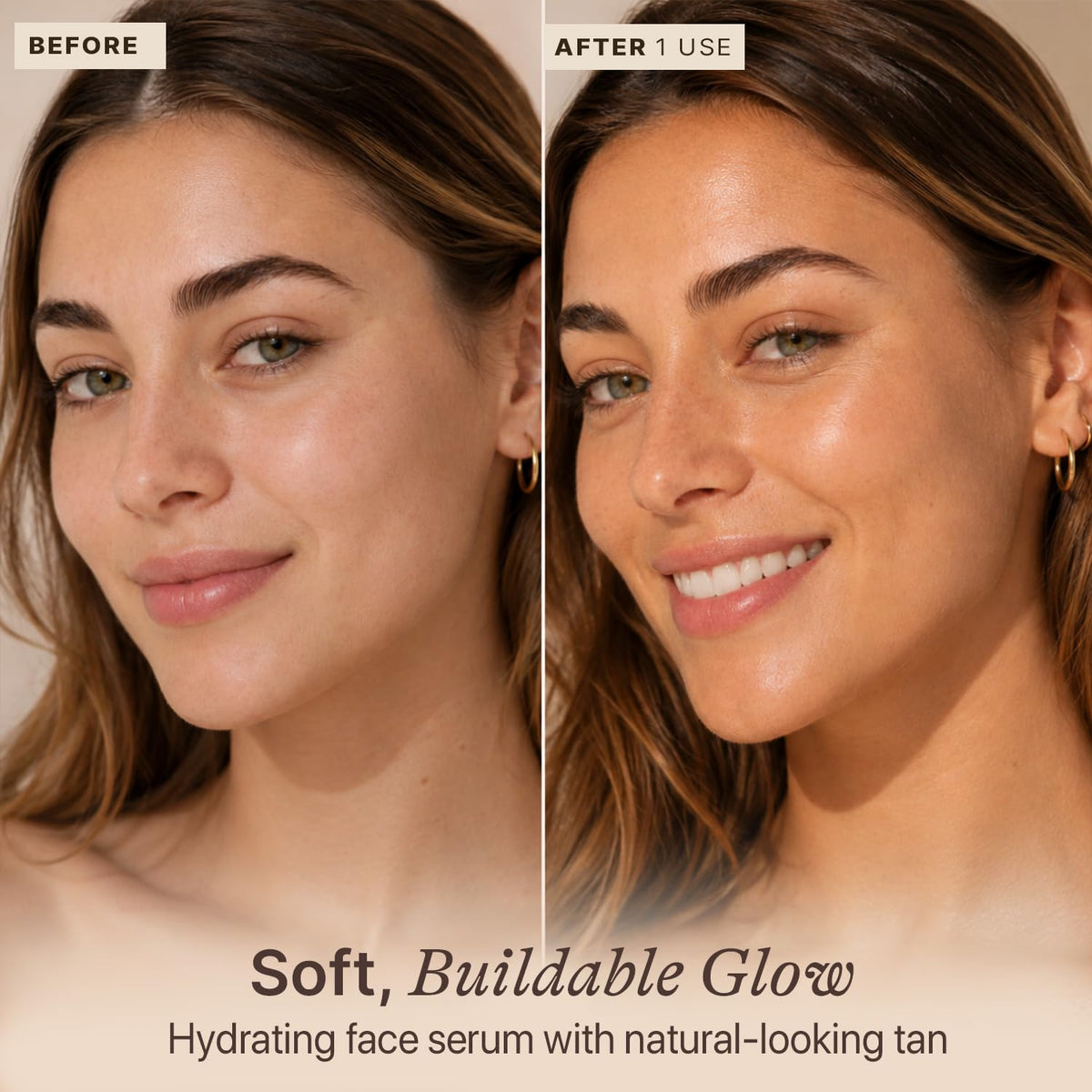 Beauty by Earth serum texture close-up demonstrating lightweight, fast-absorbing feel