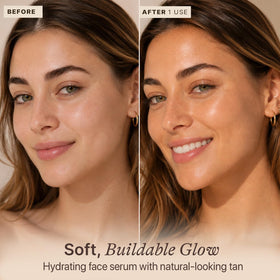 Beauty by Earth serum texture close-up demonstrating lightweight, fast-absorbing feel