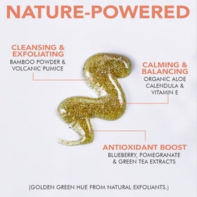 Beauty by Earth botanical ingredients flatlay highlighting organic formulation benefits