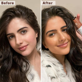 Beauty by Earth ingredients label close-up highlighting natural sources