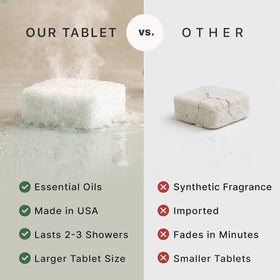 Beauty by Earth product label and ingredients panel showing natural formula and transparency benefit