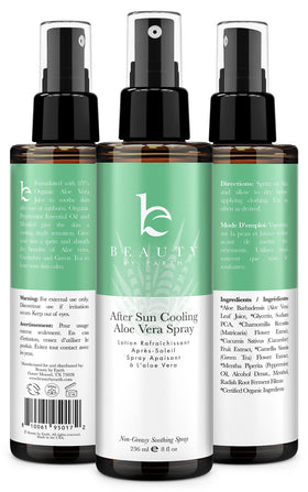 Beauty by Earth product label showing clean ingredients and dye-free promise