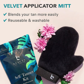 Beauty by Earth product label showing ingredients and USA-made quality