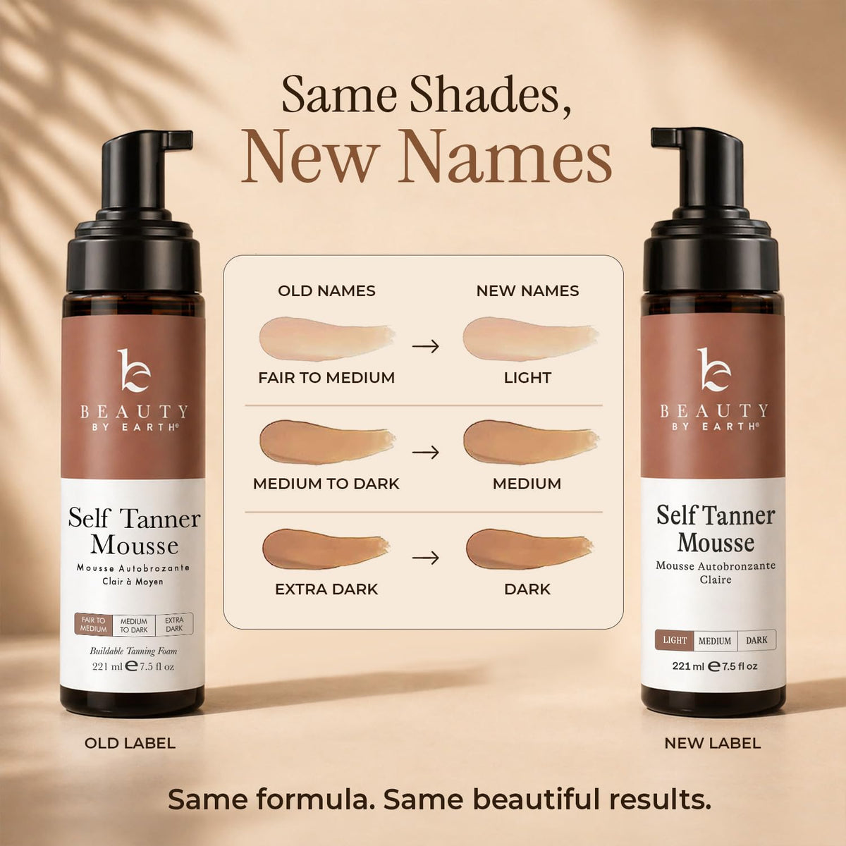 Beauty by Earth lifestyle bathroom scene showing easy at-home tanning