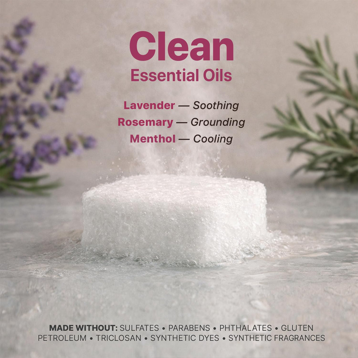 Beauty by Earth steamers arranged in bathroom for relaxing spa vibe