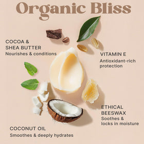 Beauty by Earth lip balm in hand demonstrates convenient on-the-go protection