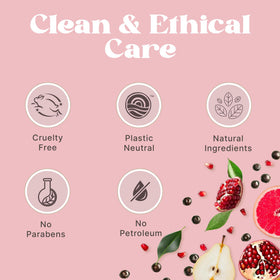 Beauty by Earth lip balm in hand showing pocket-sized scale and portability