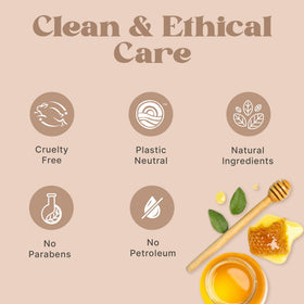 Beauty by Earth natural ingredient spread with shea butter and coconut oil for nourishing care