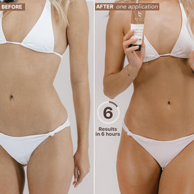 Beauty by Earth lotion texture close-up showing smooth absorption benefit