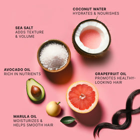 Beauty by Earth used by man for tousled low-maintenance styling benefit