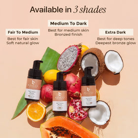 Beauty by Earth packaging flatlay with product and ingredients showing transparent formulation benefit