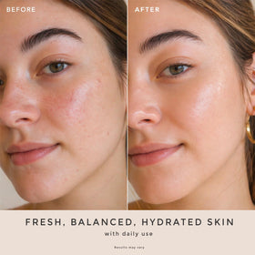 Beauty by Earth nozzle close-up demonstrating fine mist for even application