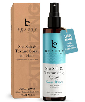 Beauty by Earth front bottle view showing clear label and sleek packaging for easy identification