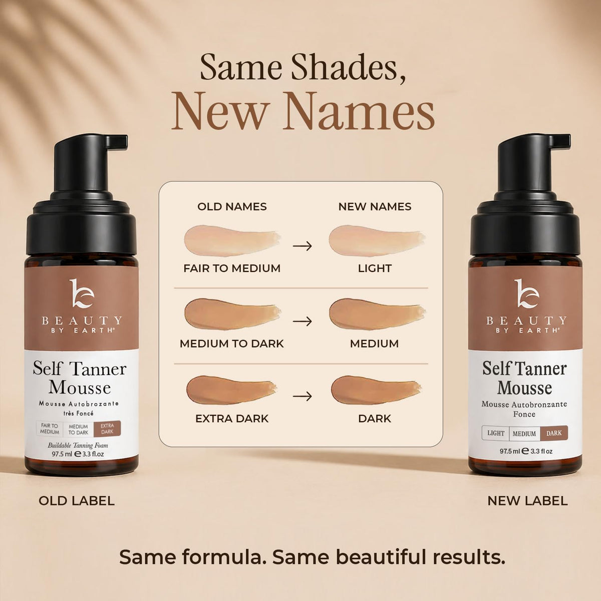 Beauty by Earth mousse staged on bathroom counter highlighting mess-free application