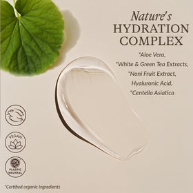 Beauty by Earth serum layering with sunscreen to show daytime protection compatibility