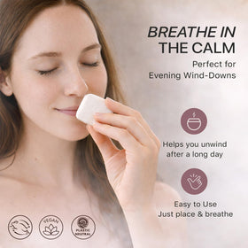 Beauty by Earth steamer on shower floor releasing steam for calming aromatherapy