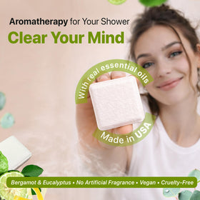 Beauty by Earth tablet close-up showing texture and easy-to-crush design for adjustable aroma