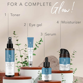 Beauty by Earth toner on bath shelf suggesting daily routine convenience