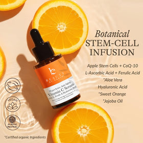 Beauty by Earth applying serum to face demonstrating smooth application benefit