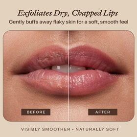 Beauty by Earth texture close-up reveals gentle sugar exfoliant