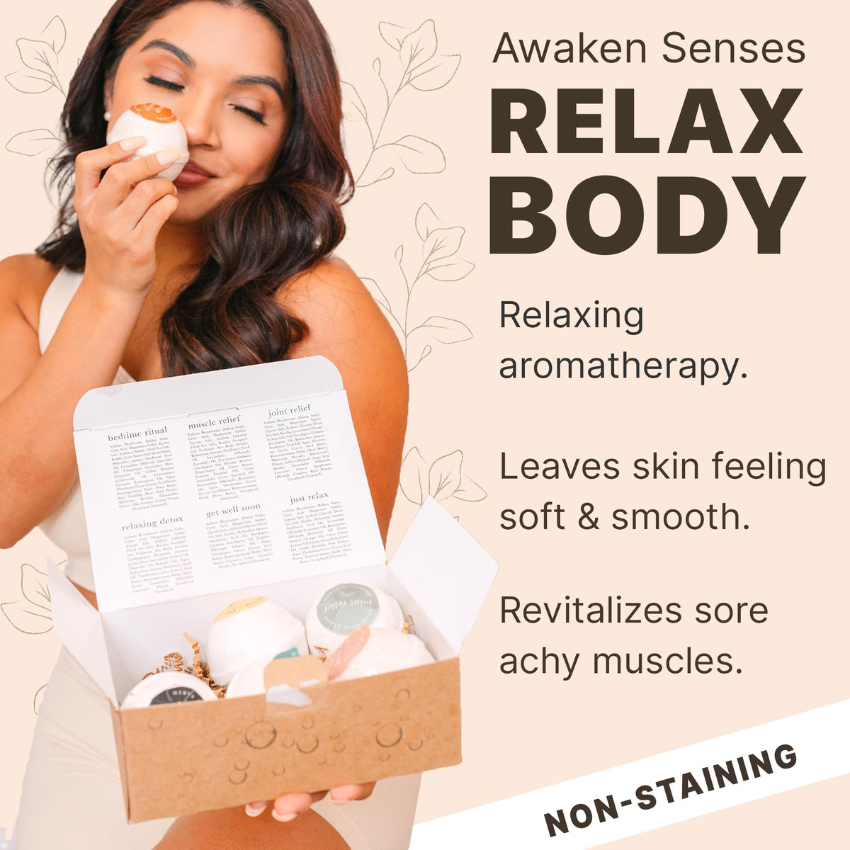Beauty by Earth individually wrapped bath bomb detail preserving freshness and scent
