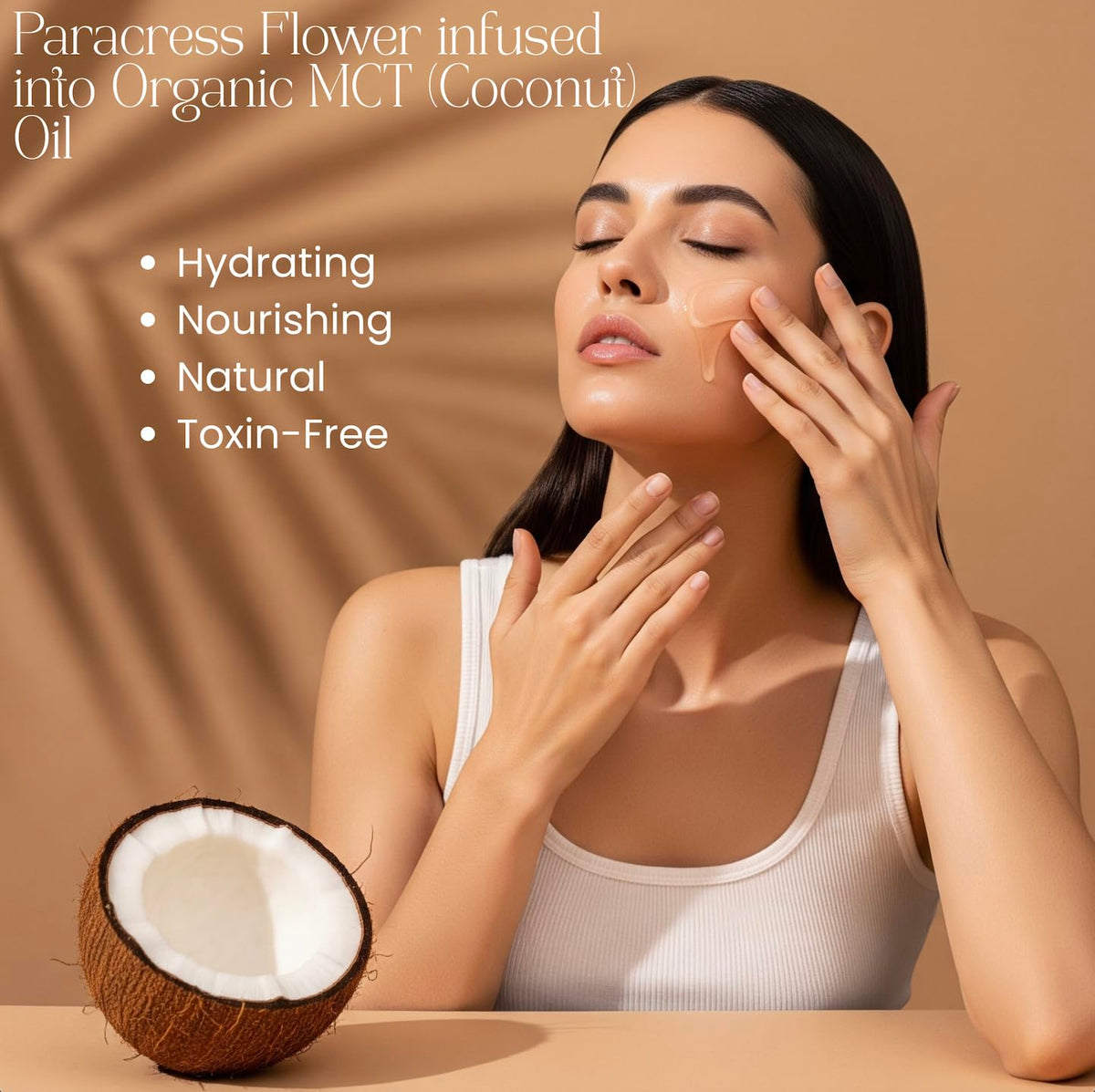 Beauty Glow paracress flowers and botanicals illustrating natural infusion benefits