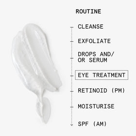 Beauty Pie before and after eye area showing smoother, brighter appearance