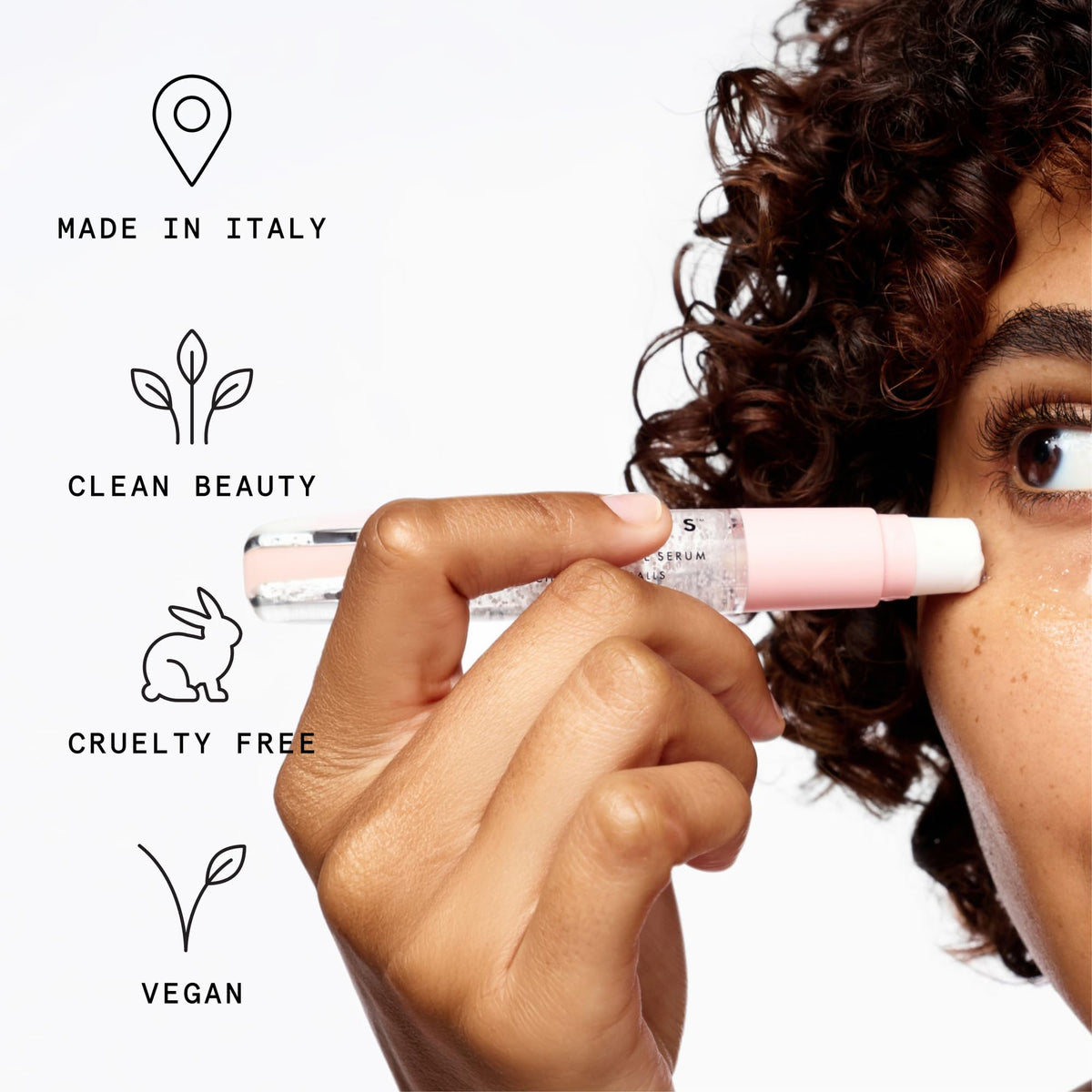 Beauty Pie product staged on bath shelf conveying daily skincare routine benefit