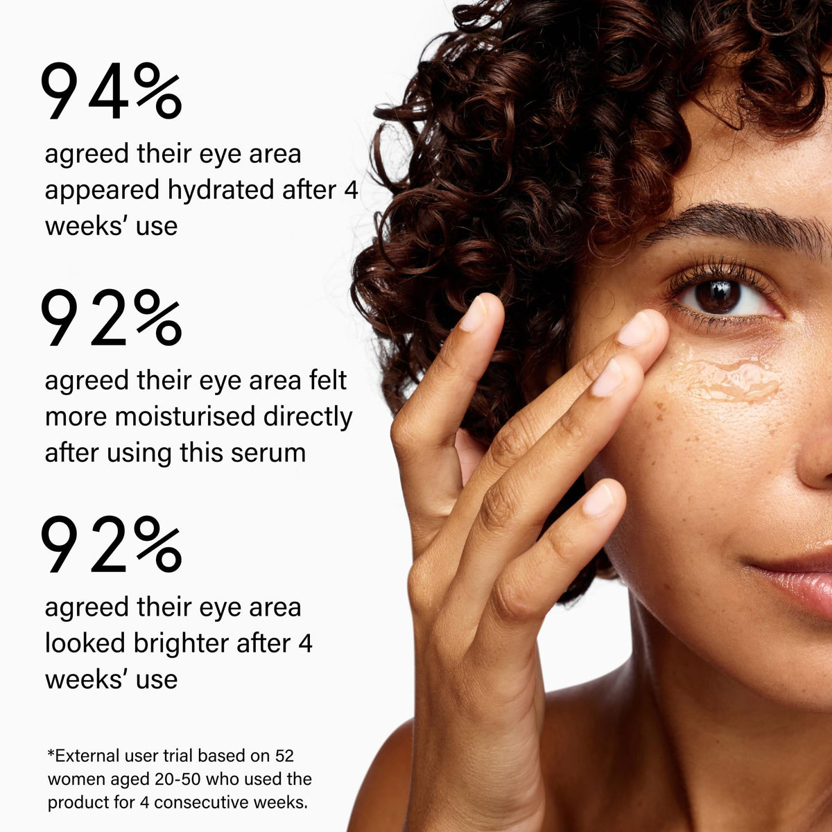 Beauty Pie serum held in hand showing size and travel-friendly convenience